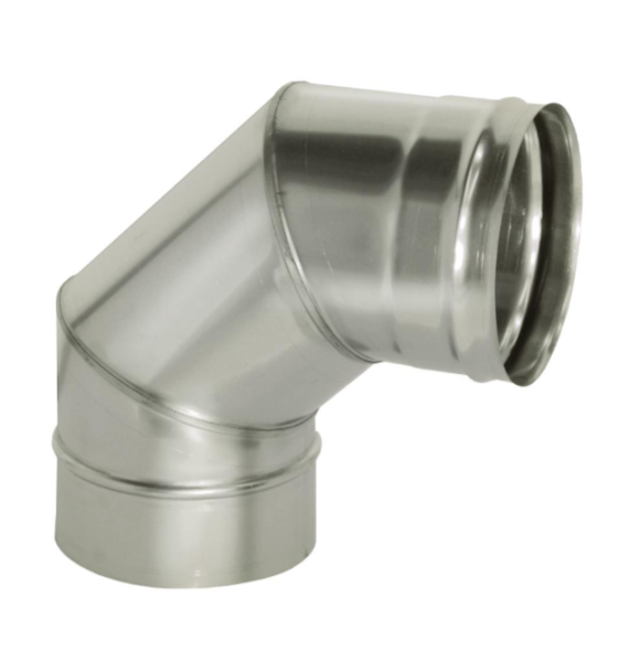 Отвод D180 90 гр. (430/0,8) Дымотек