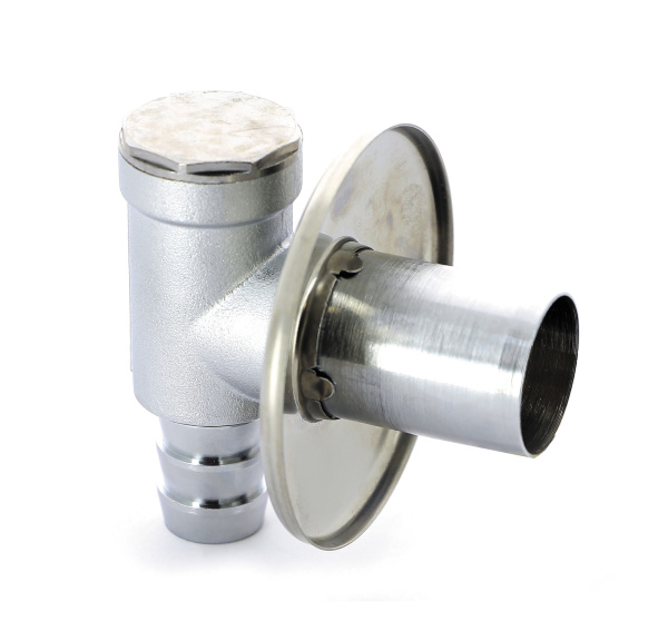 Сифон 22 мм (штуцер) х 32 мм (для бытовой техники с пружинным клапаном) UNI-FITT