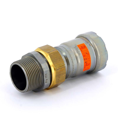 Муфта пресс-Н 35х1 1/4" (нерж. сталь) с плоск. прокл. VIEGA