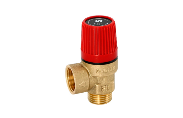 Клапан предохранительный 6 бар ВН 1/2" UNI-FITT