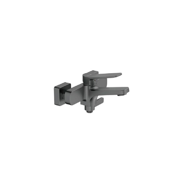 Смеситель для ванны с кор.изливом оруж.сталь FRAP