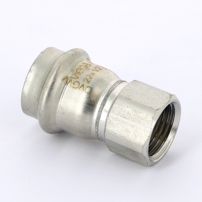 Муфта пресс-В 22х1/2" (нерж. сталь) VIEGA