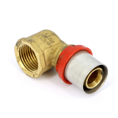 Угол ВР 20х1/2" пресс COMPACT TIEMME