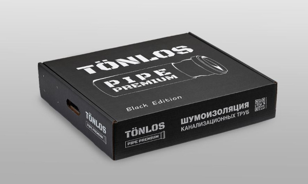 Комплект для шумоизоляции канализационных труб TONLOS PIPE PREMIUM