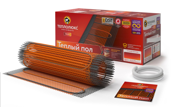 Мат нагревательный "Теплолюкс" ProfiMat 450 Вт/2,5 кв.м 2206130