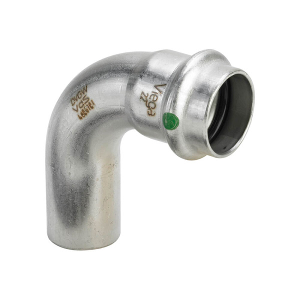 Угол пресс вставка 22 (нерж. сталь) VIEGA