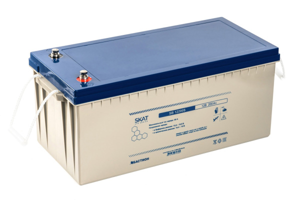 Аккумулятор SKAT AGM 200 Ач, 12 В