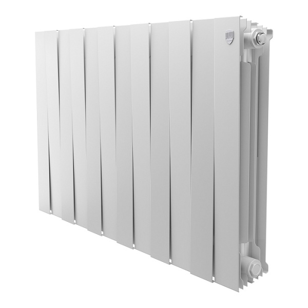 Радиатор биметаллический Royal Thermo Piano Forte 500 [12 секций] Bianco Traffico