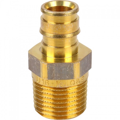 Штуцер НР 16x1/2" (латунь) UPONOR