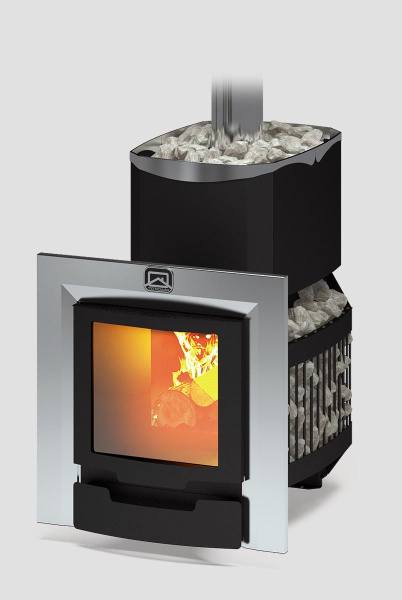 Печь для бани Русь-сетка 12 Л Панорама 