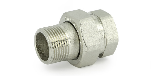 Сгон прямой 3/4" ВН с прокладкой O-ring ник. UNI-FITT