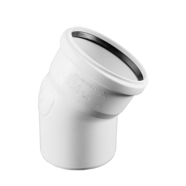 Отвод 110x15° RAUPIANO PLUS REHAU