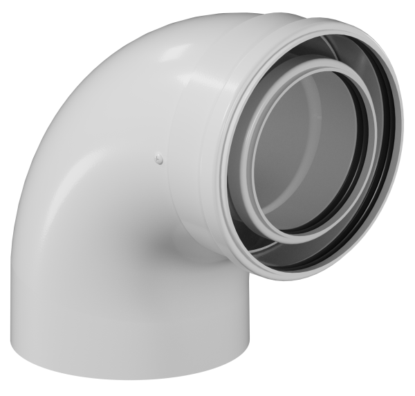 Отвод конденсационный 110/160 90 гр. KRATS