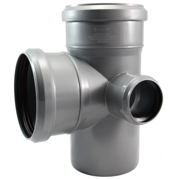 Крестовина двухплоскостная 110x110x50x87° (левая)