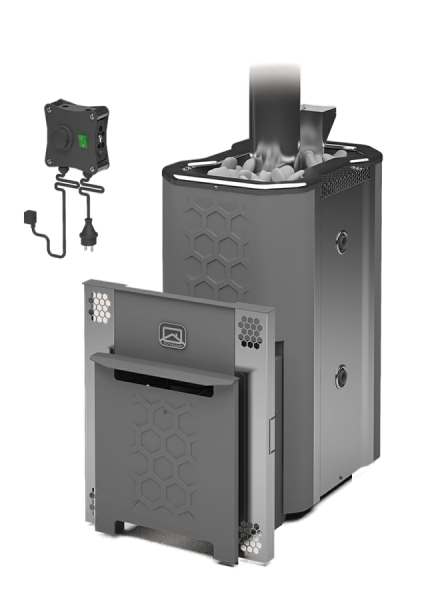 Печь газовая для бани Эльма - 20 ЛГР