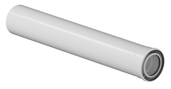 Удлинение конденсационное 110/160 L=1000 мм KRATS