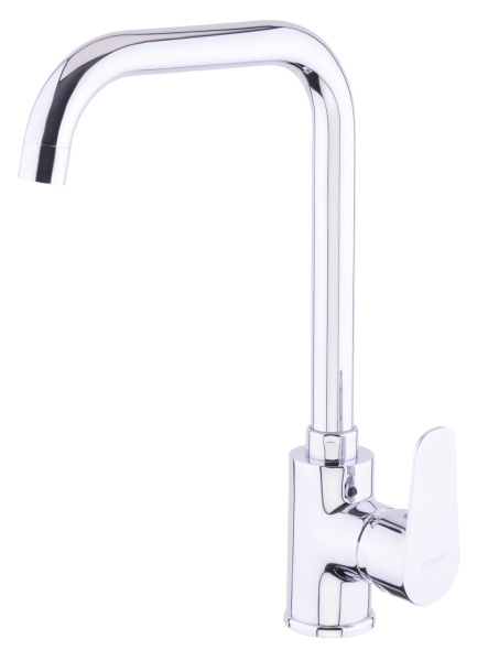 Смеситель для кухни,латунь,хром,картридж D35, гайка RUSANT