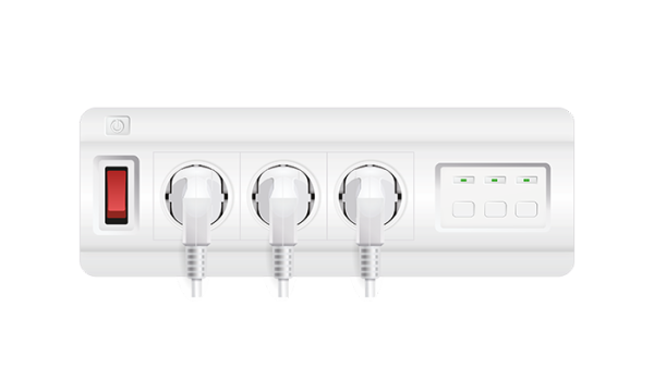 Управляемый блок розеток (RS-485)