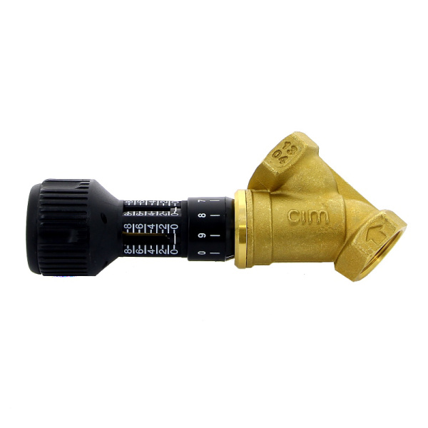 Вентиль баланс. DN40 1 1/2" CIM 727OT (с фиксацией настройки) CIMBERIO