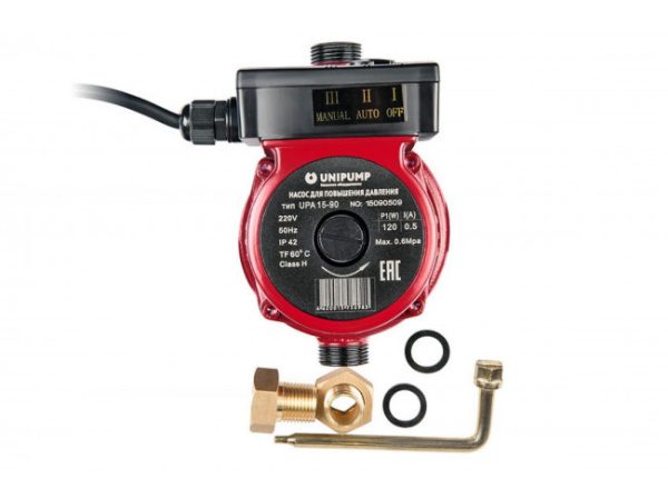 Насос циркул. UNIPUMP UPА 15-90 (для повышения давления)