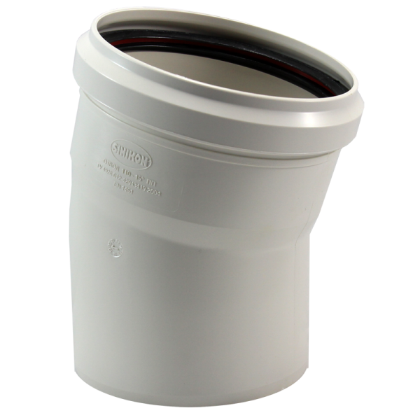 Отвод 110x15° COMFORT PLUS SINIKON