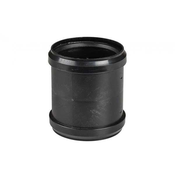 Муфта двухраструбная 160 ЧЕРНАЯ