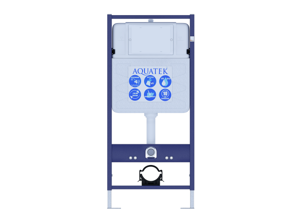 Инсталляция для унитаза  AQUATEK (крепление в комплекте)