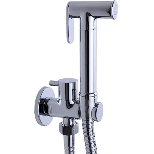 Смеситель с гигиеническим душем (округлый) (для хол. воды)FRAP