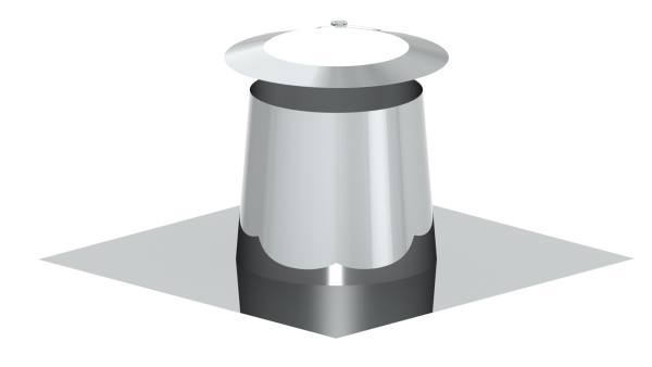 Проход кровли D250 (плоский, нерж.) Jeremias