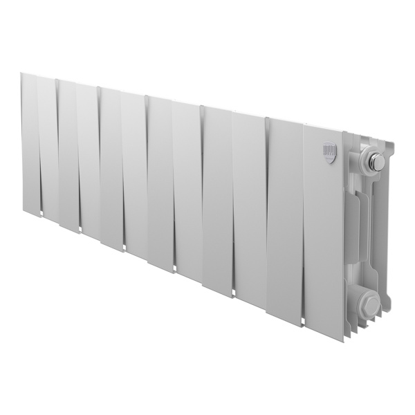 Радиатор биметаллический Royal Thermo Piano Forte 200 [12 секций] Bianco Traffico