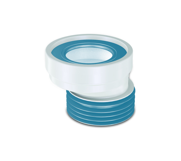 Эксцентрик 20мм для фан.трубы 110 NOVA Plastic