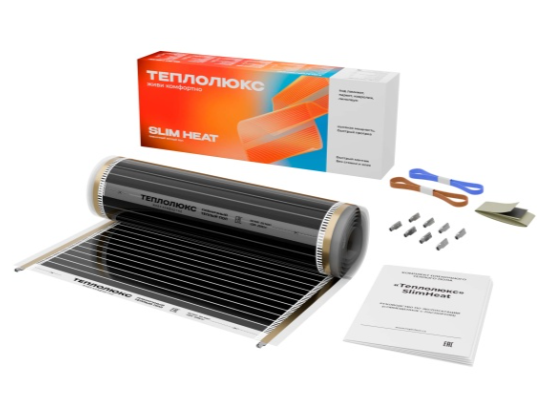 Комплект плёночного тёплого пола "Теплолюкс" SlimHeat - 660/0,5 - 3