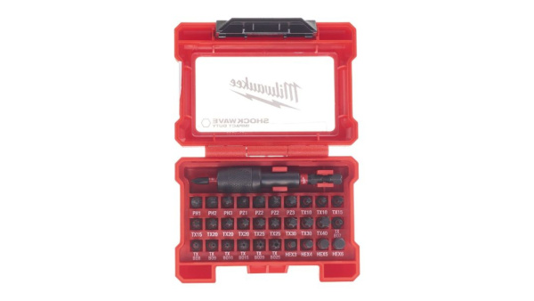 Набор бит SHOCKWAVE (32 шт.) Milwaukee