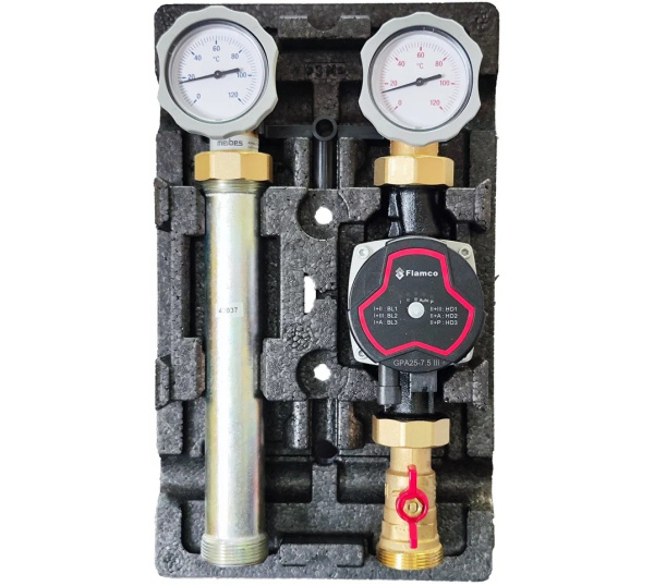 Насосная группа 1" UK (с насосом Flamco GPA 25-7.5) Meibes