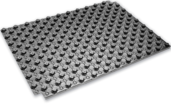 Плита для теплого пола с фиксаторами (1100х800 мм, толщина 20 мм, 0,88 м2) UNI-FITT