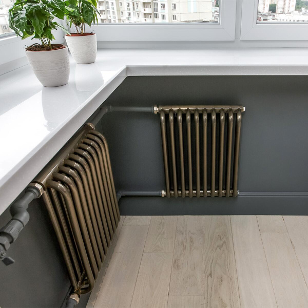 Радиатор РСК-2 500 [8 секций] (RAL7016) KZTO 544 Вт