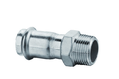Муфта пресс-Н 15х1/2" (нерж. сталь) UNI-FITT