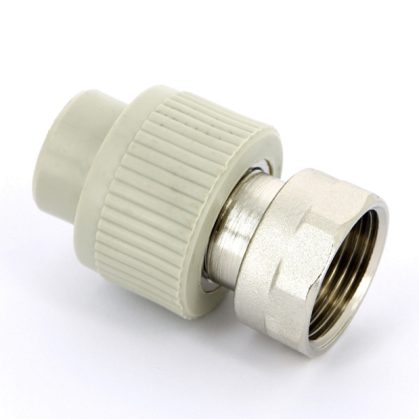 Муфта ВР 20х1" с нак. гайкой FV-plast