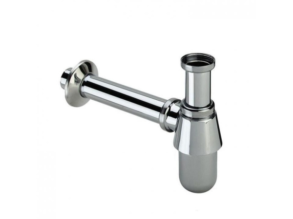 Сифон д/умывальника 1 1/4" хром. BACH 