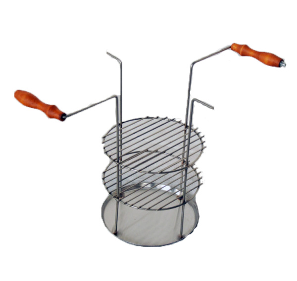 Тарелка-решетка трех-ярусная