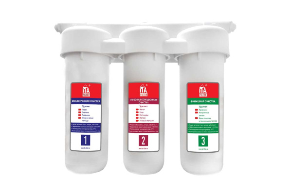 Питьевая система BRAVO TRIO "НОРМА" (3 ступени) ITA