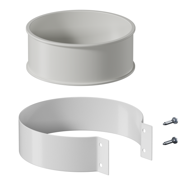 Хомут комплект D100 KRATS