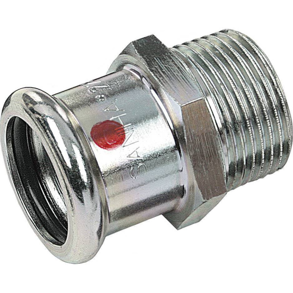 Муфта пресс-Н 22*3/4 оцинк. сталь SANHA