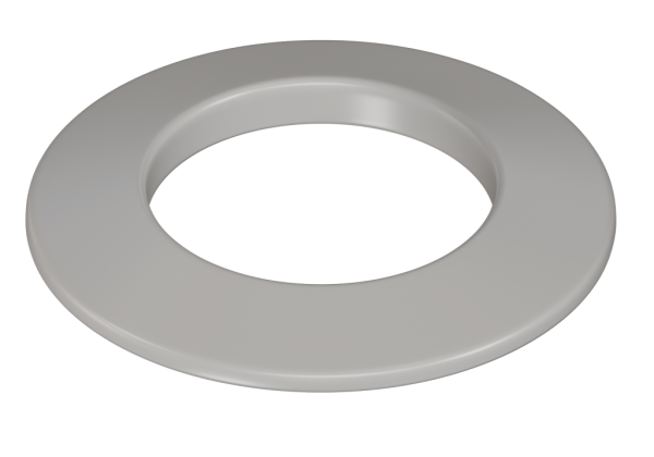 Накладка декоративная D100 (белая) KRATS