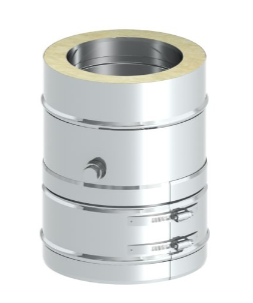 Труба сэндвич D200/260 (250 мм) (для измерений и отвода конденсата) (304/316L) Jeremias