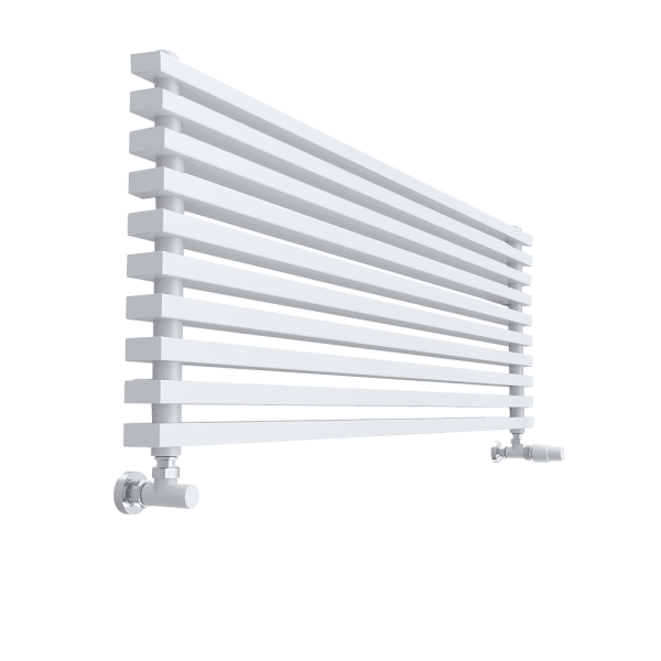 Радиатор QUADRUM NEO 50 H 1000-10 L RAL 9016M  KZTO