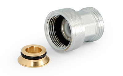 Обратный клапан 3/4"х3/4"ЕК компактный (хромированный) UNI-FITT