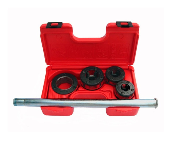 Ручной резьбонарезной набор BSPT R от 1/2" до 1” SUPER-EGO