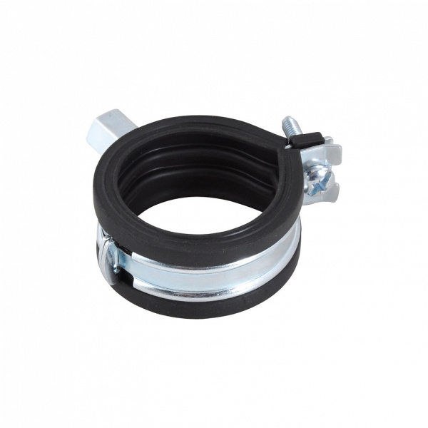 Хомут KSB1 М8 1/2" (20-23 мм) 1 винт. с уплотн. epdm, быстрый замок
