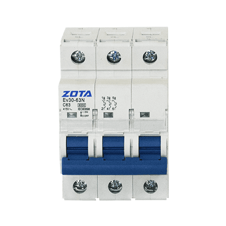 Автоматич выключатель Zota Ev30-63N 3P 63A C Уценка